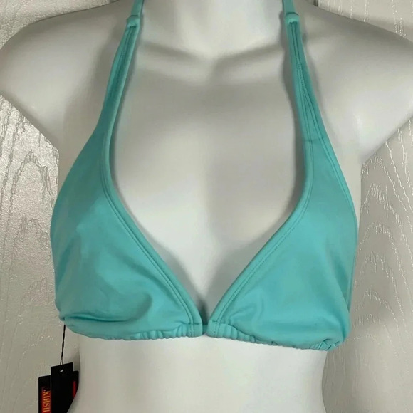 NWT String Tie Halter‎ Bikini Top - Picture 3 of 5